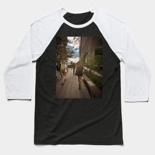 High Line Hudson Yards Manhattan NYC Baseball T-Shirt